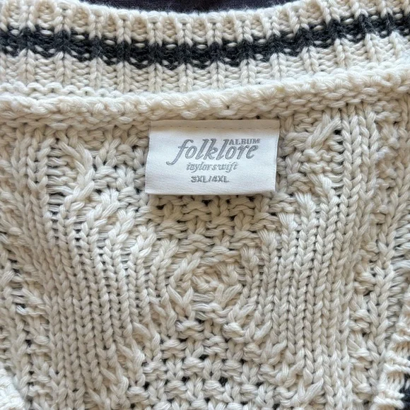 Taylor Swift Folklore Cardigan - Picture 2 of 4